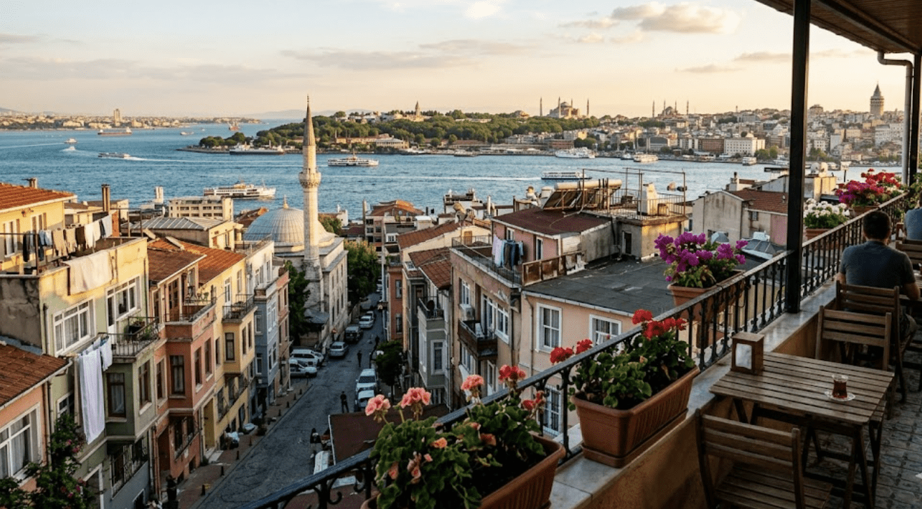 cihangir mahallesini gösteren fotoğraf